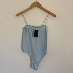 Forever 21 Sky Blue Bodysuit